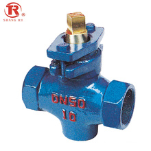 API CE Factory Hot Sale 2-way Female Thread Plug Valve with brass stem